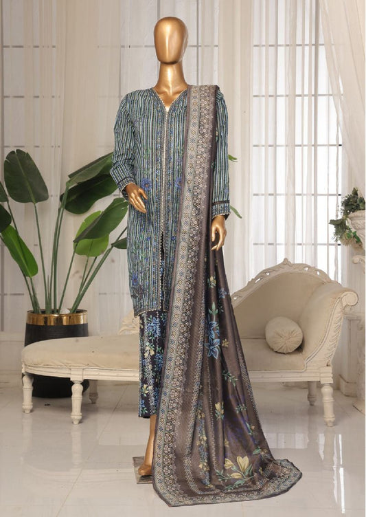 *Bin Saeed | Luxury Stitched 3PC Lawn Collection