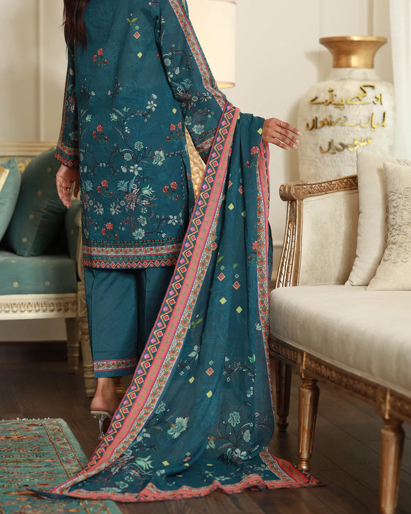 Chameli  | Unstitch 3 Pc Printed Lawn Collection