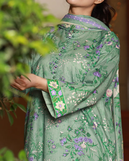 Chameli  | Unstitch 3 Pc Printed Lawn Collection