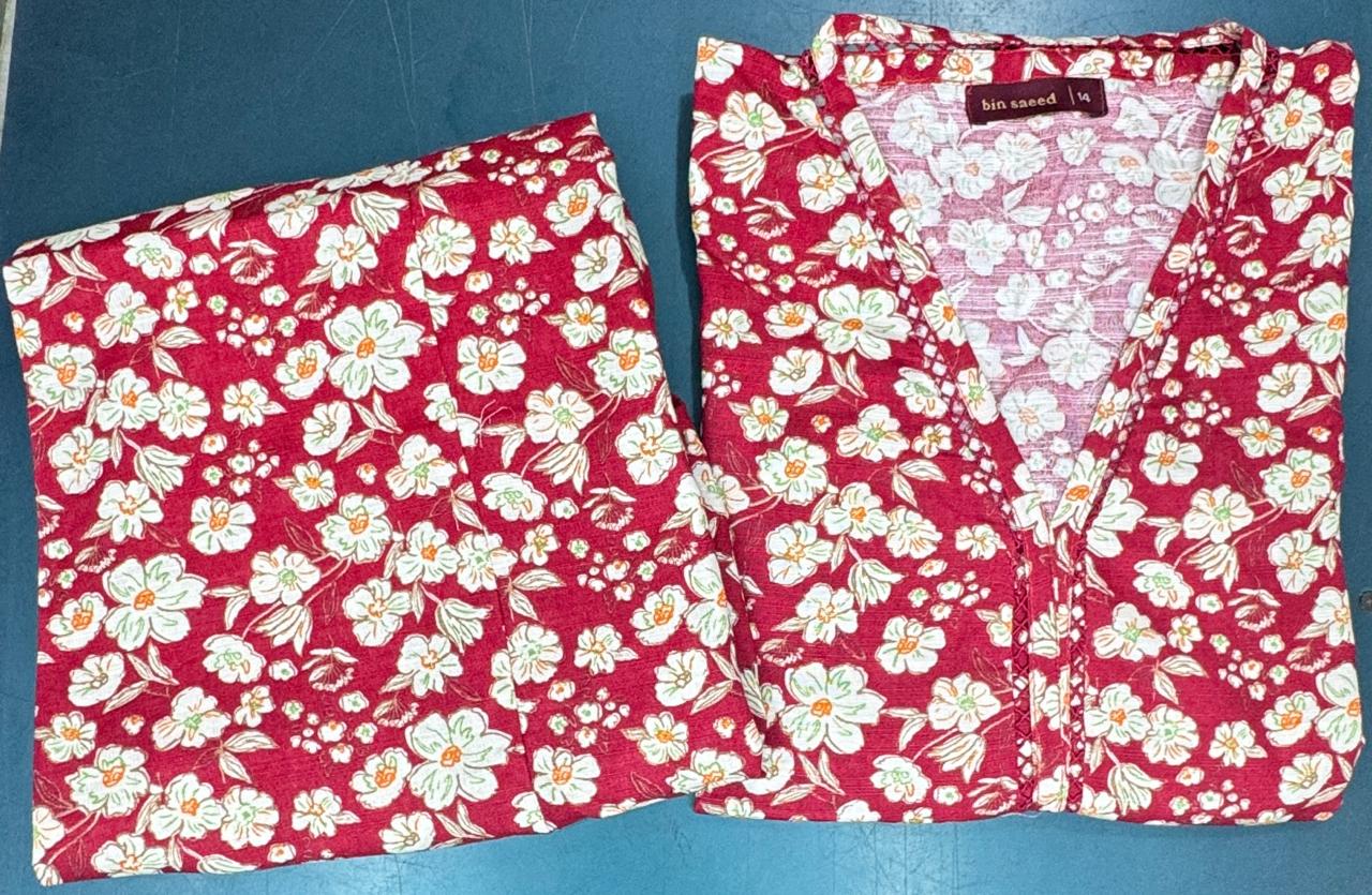 Bin Saeed | Stitched 2PC Printed Khaddar Collection
