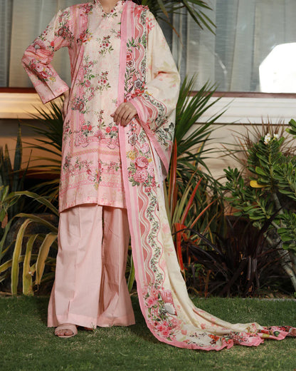 Chameli  | Unstitch 3 Pc Printed Lawn Collection
