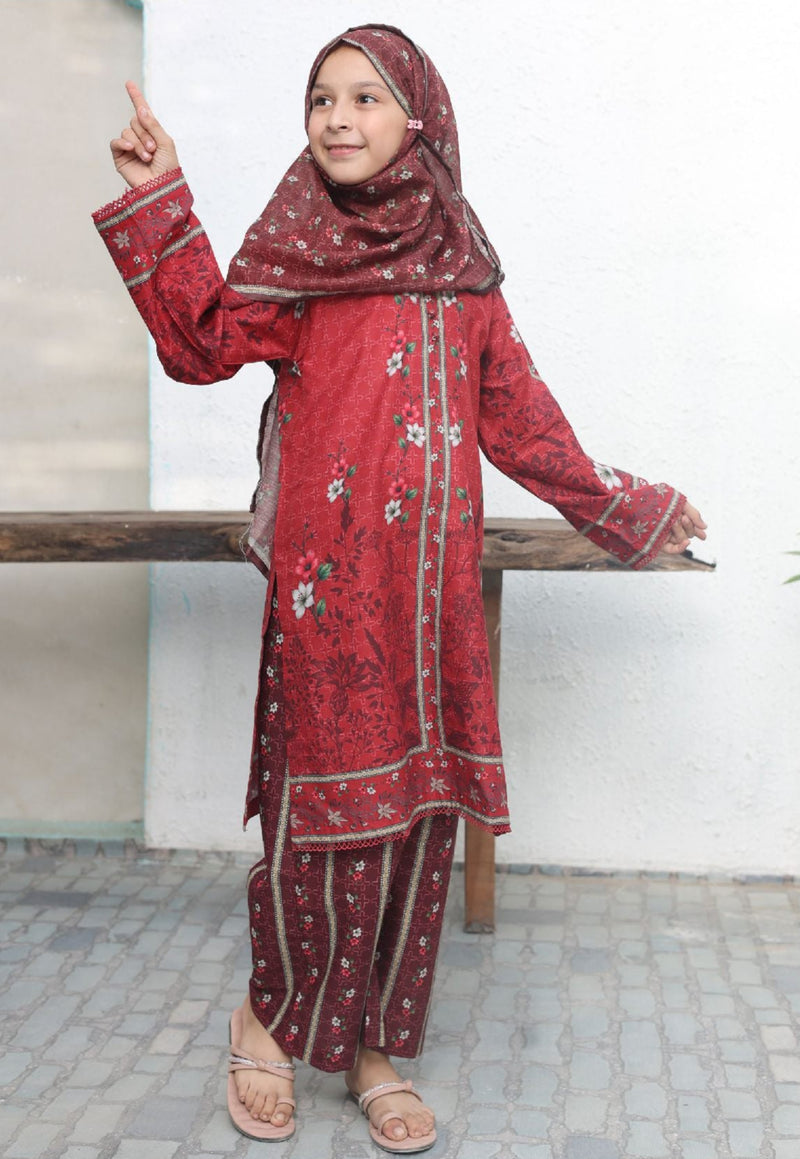 Oswah | Shifa Mid Summer Printed Kidz Collection
