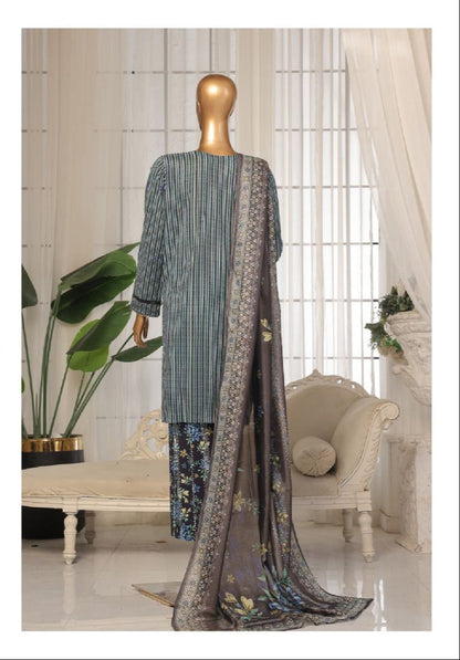 *Bin Saeed | Luxury Stitched 3PC Lawn Collection