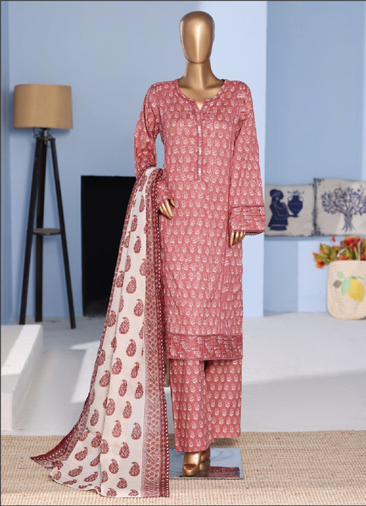 Bin Saeed | Stitch 3 Pc Embroidered Lawn Pintex Collection