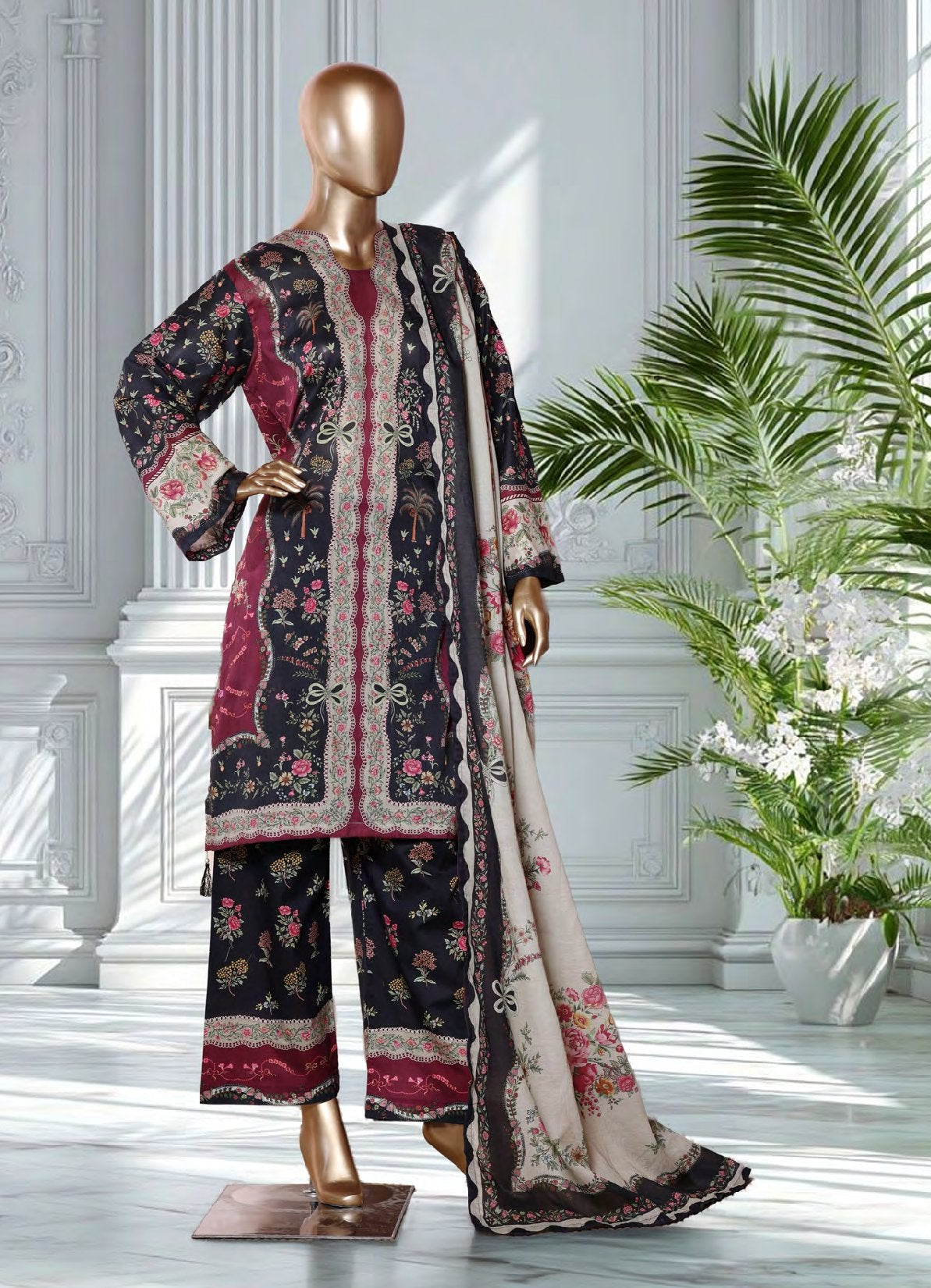 Bin Saeed | Stitch 3 Pc Printed Lawn Collection