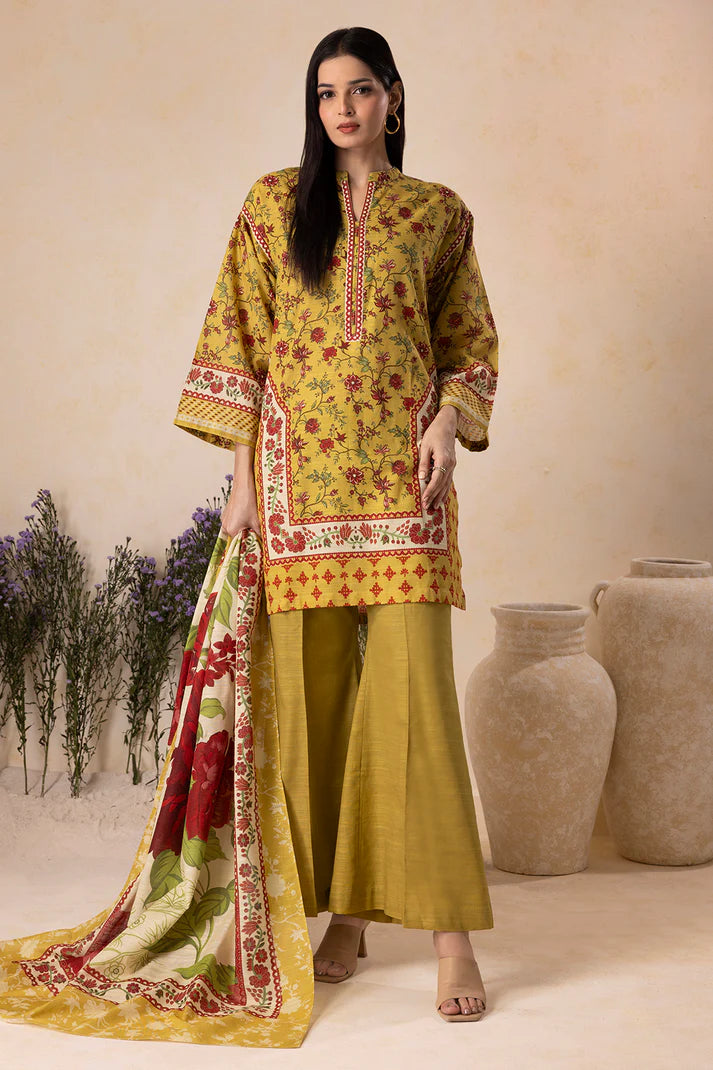 Zellbury | Unstitched 3 Pc Printed Printed Khaddar Collection