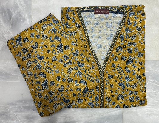 Bin Saeed |Stitched 2pc Printed Khaddar Collection