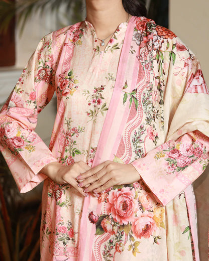 Chameli  | Unstitch 3 Pc Printed Lawn Collection