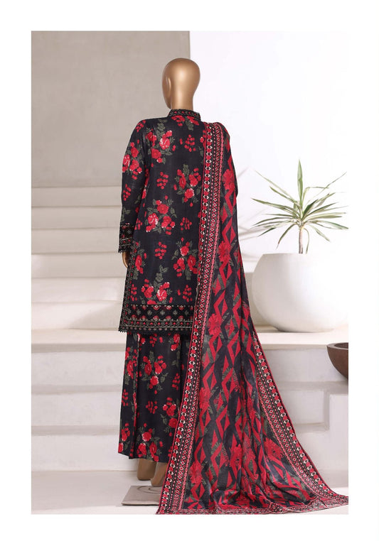 Sada Bahar | Stitched 3pc Malika Khaddar Embroidered Collection