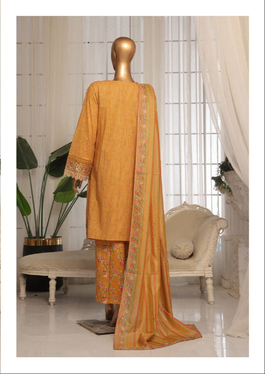 *Bin Saeed | Luxury Stitched 3PC Lawn Collection