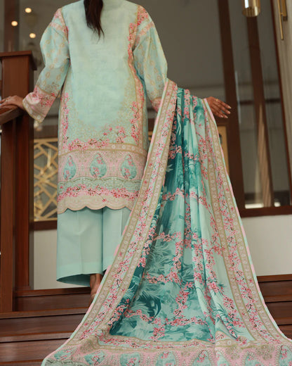 Chameli  | Unstitch 3 Pc Printed Lawn Collection
