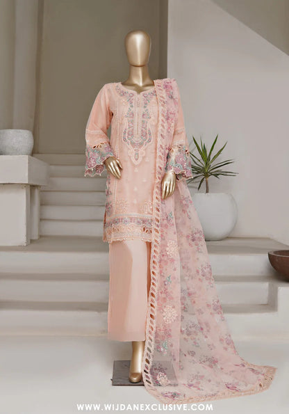 Sada Bahar | Stitch 3 Pc Luxury Embroidered Organza Collection