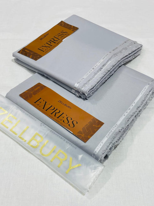 Zellbury Men’s | Unstitch Express Wash & Wear Collection – 4.25 Meter [Ash Grey]