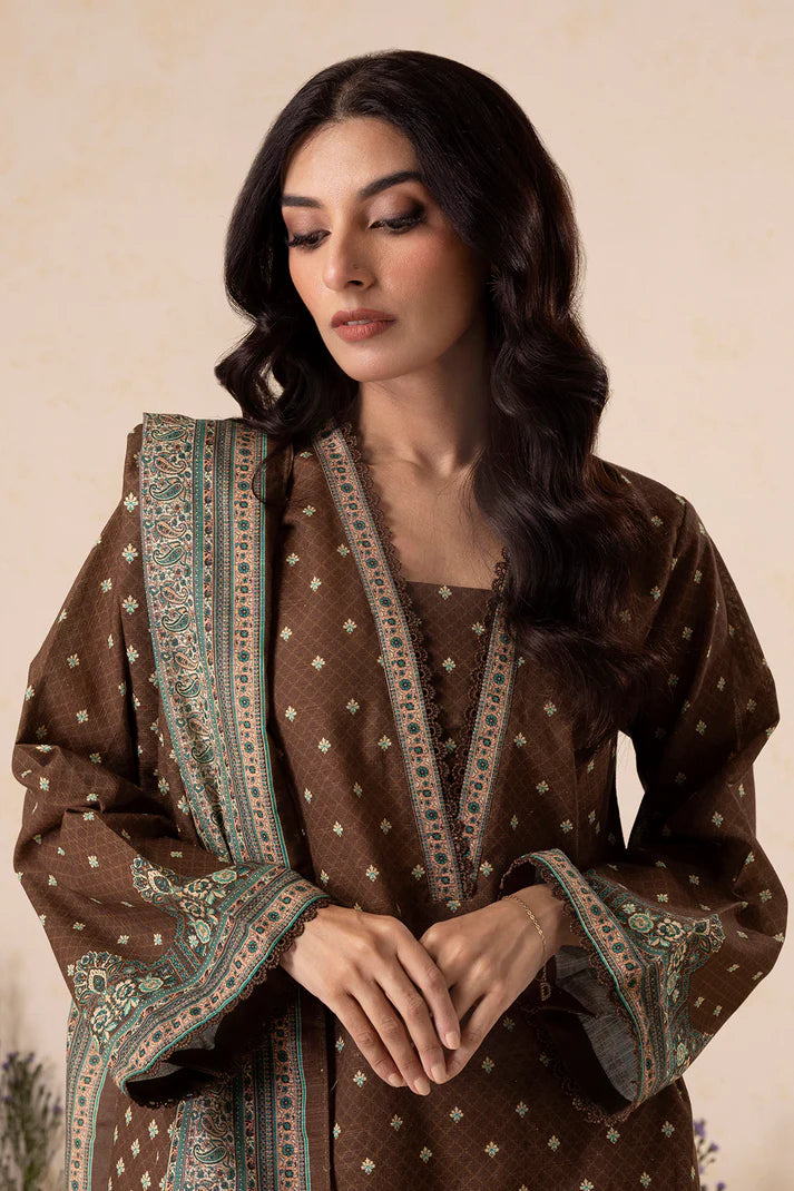 Zellbury | Unstitched 3 Pc Printed Printed Khaddar Collection
