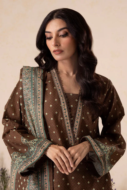 Zellbury | Unstitched 3 Pc Printed Printed Khaddar Collection