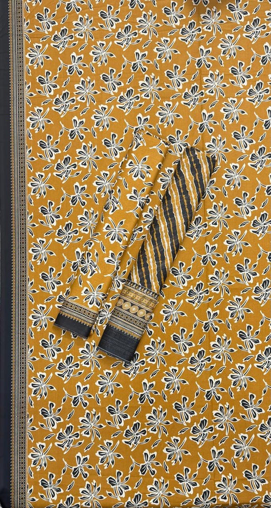 BIN SAEED Unstitched 3 Piece Printed Cotton Collection