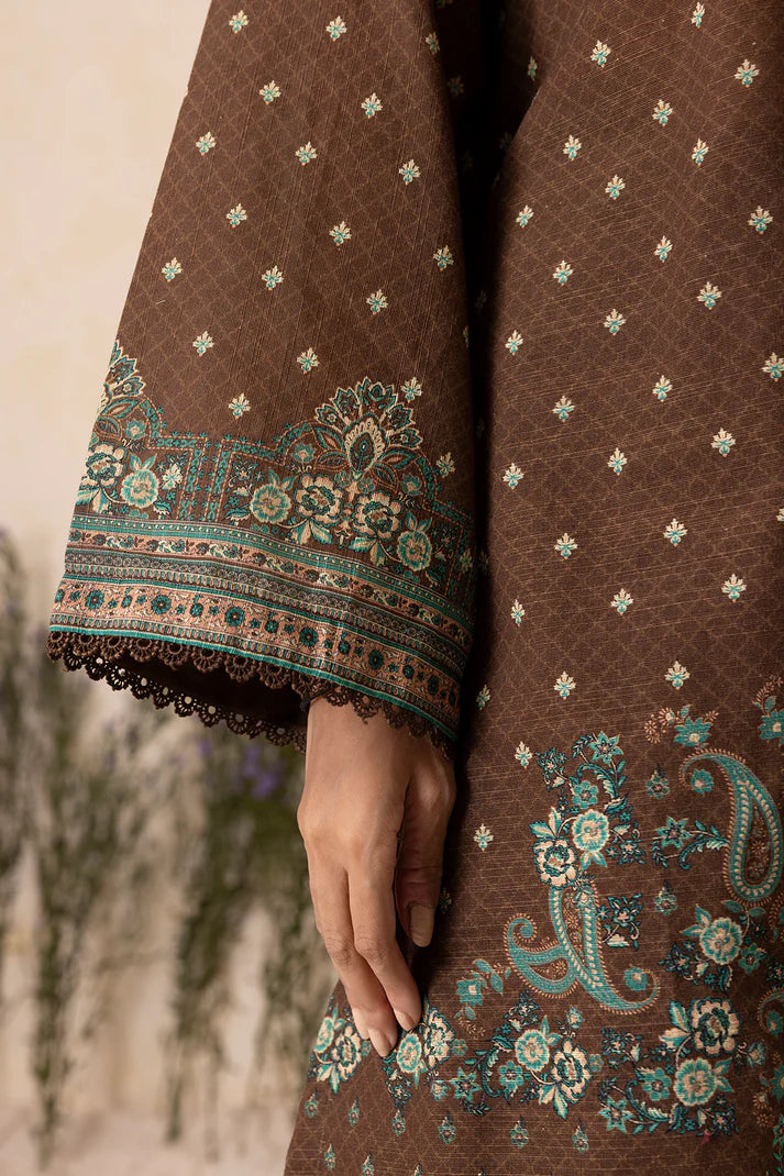 Zellbury | Unstitched 3 Pc Printed Printed Khaddar Collection