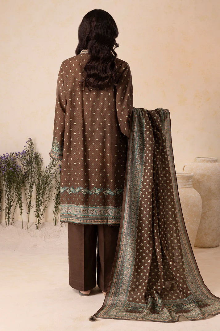 Zellbury | Unstitched 3 Pc Printed Printed Khaddar Collection