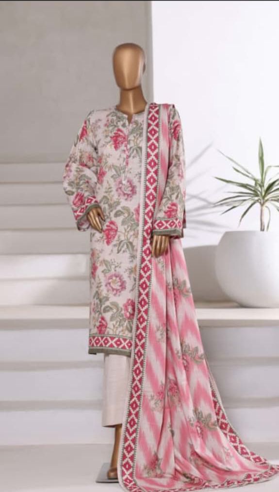 Sada Bahar | Stitched Printed Khaddar