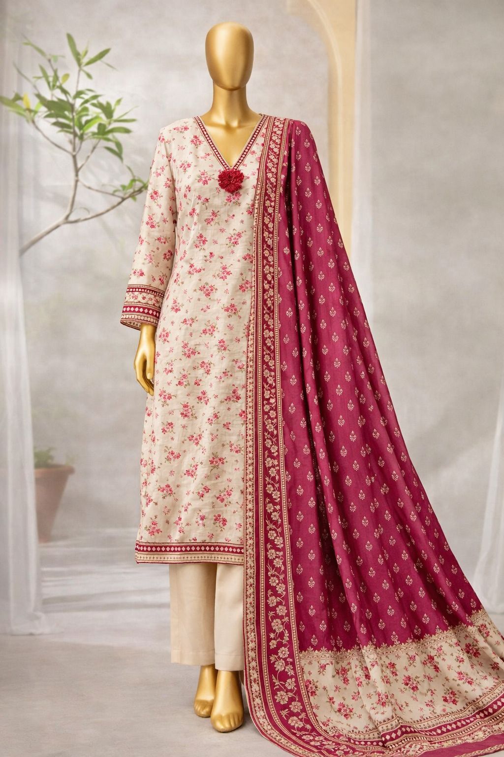 Bin Saeed | Stitch 3 Pc Printed Lawn Collection