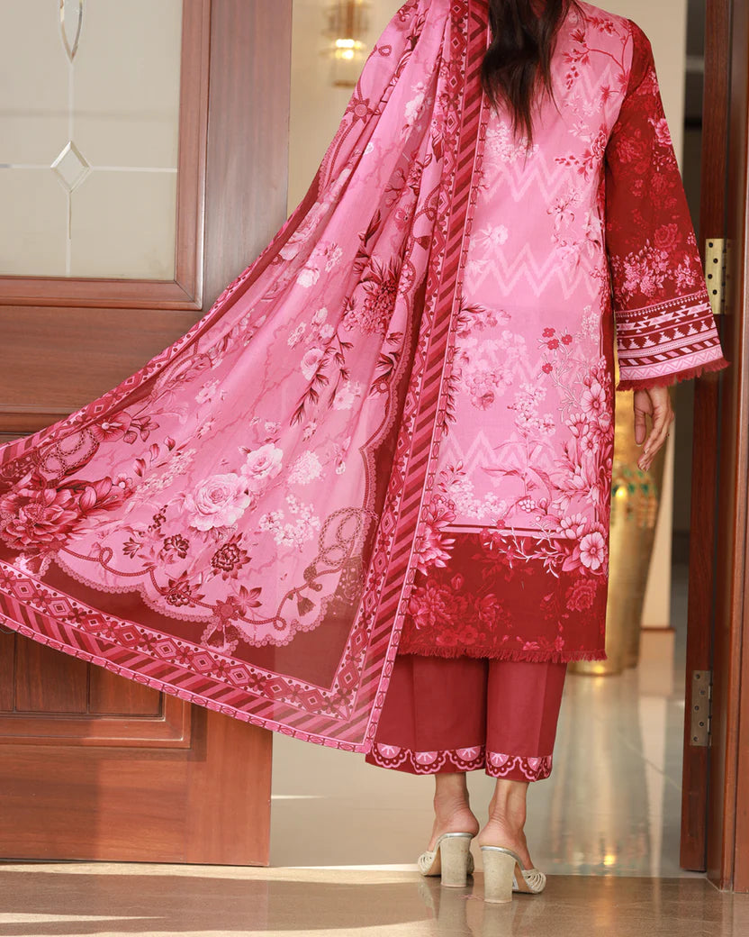 Chameli  | Unstitch 3 Pc Printed Lawn Collection