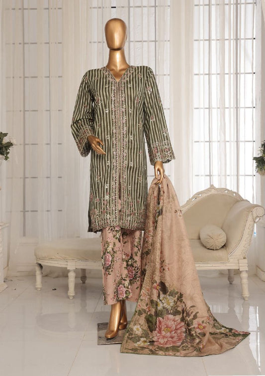 *Bin Saeed | Luxury Stitched 3PC Lawn Collection