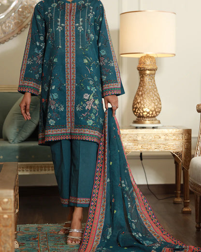 Chameli  | Unstitch 3 Pc Printed Lawn Collection