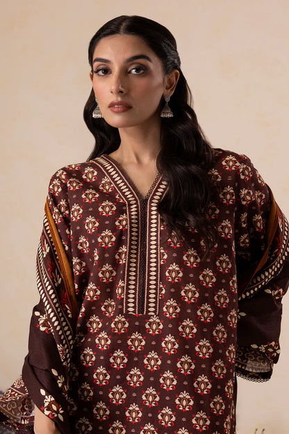 Zellbury | Unstitched 3 Pc Printed Printed Khaddar Collection