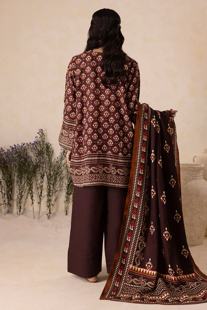 Zellbury | Unstitched 3 Pc Printed Printed Khaddar Collection