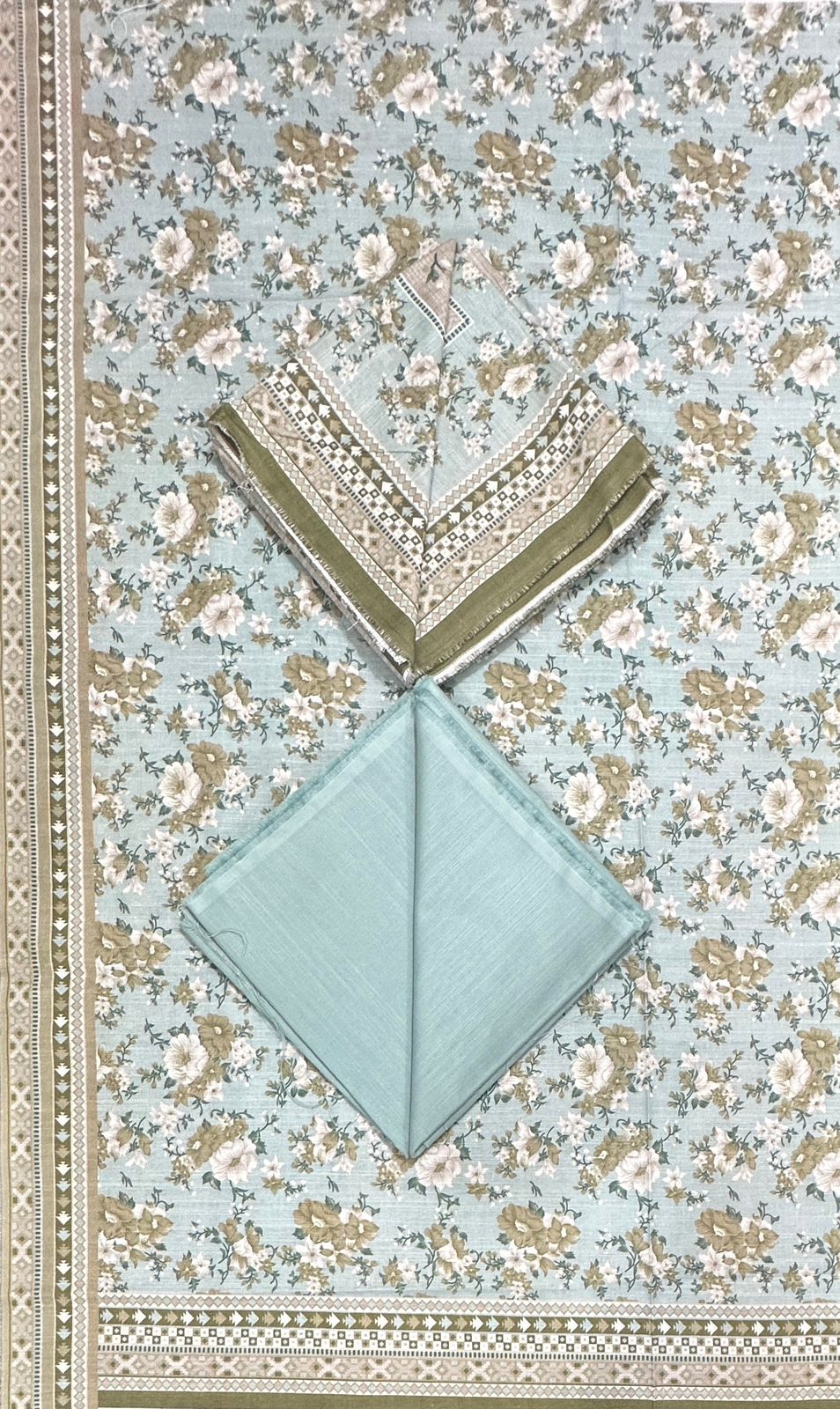 Bin Saeed | 3pc Unstitched Printed Khaddar Collection