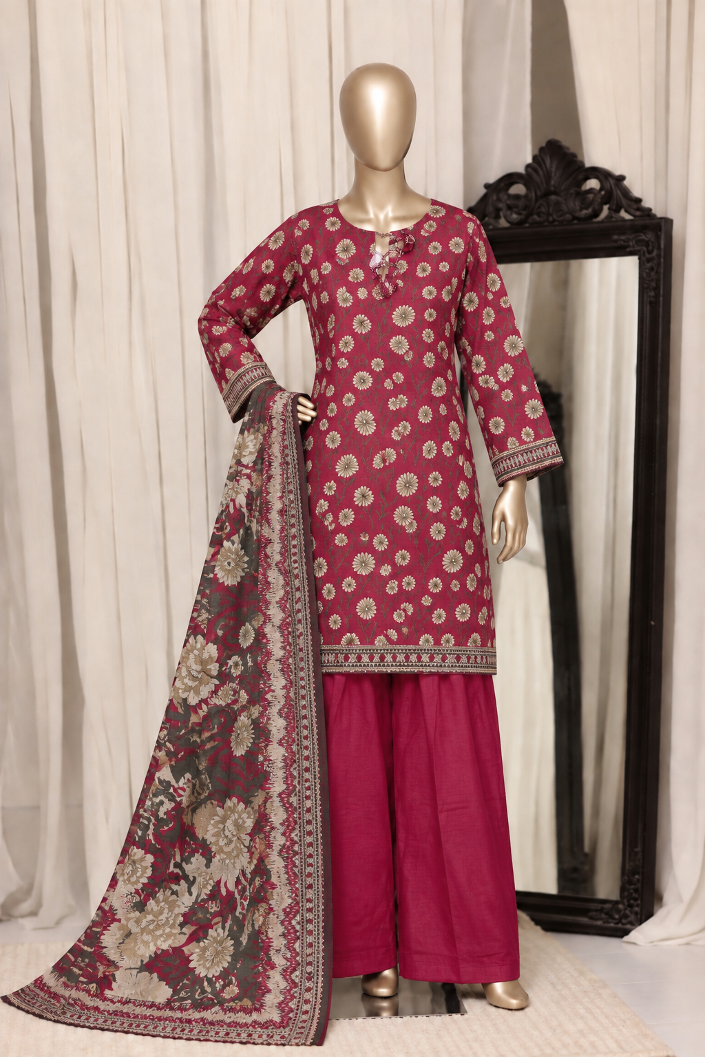 BIN SAEED | Stitch 3PC Printed Khaddar Collection – Premium Winter Collection