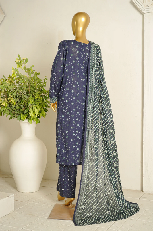 Bin Saeed Stitched 3 Pc Printed Lawn Collection