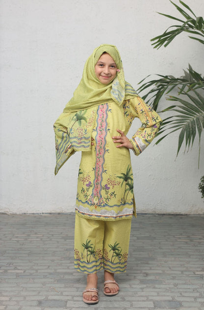 Oswah | Shifa Mid Summer Printed Kidz Collection