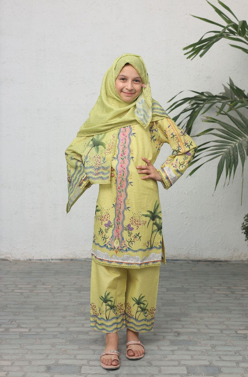 Oswah | Shifa Mid Summer Printed Kidz Collection