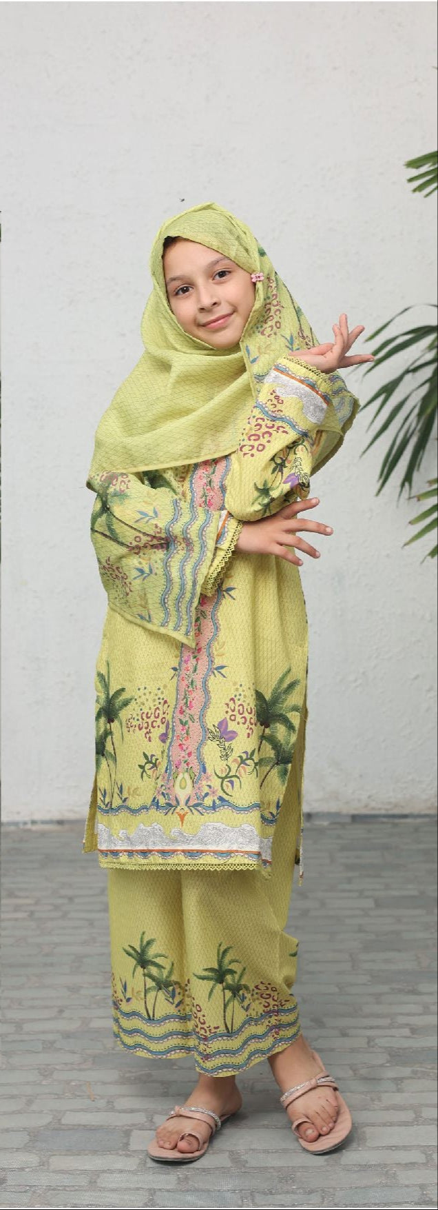 Oswah | Shifa Mid Summer Printed Kidz Collection
