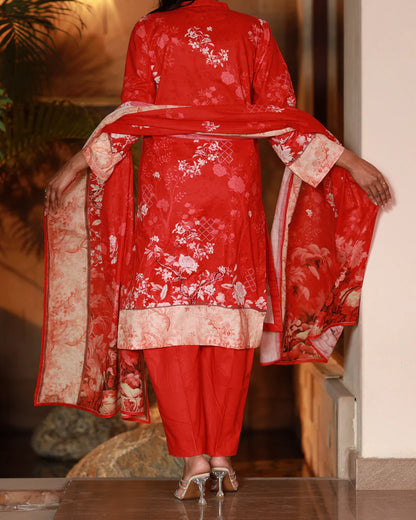 Chameli  | Unstitch 3 Pc Printed Lawn Collection