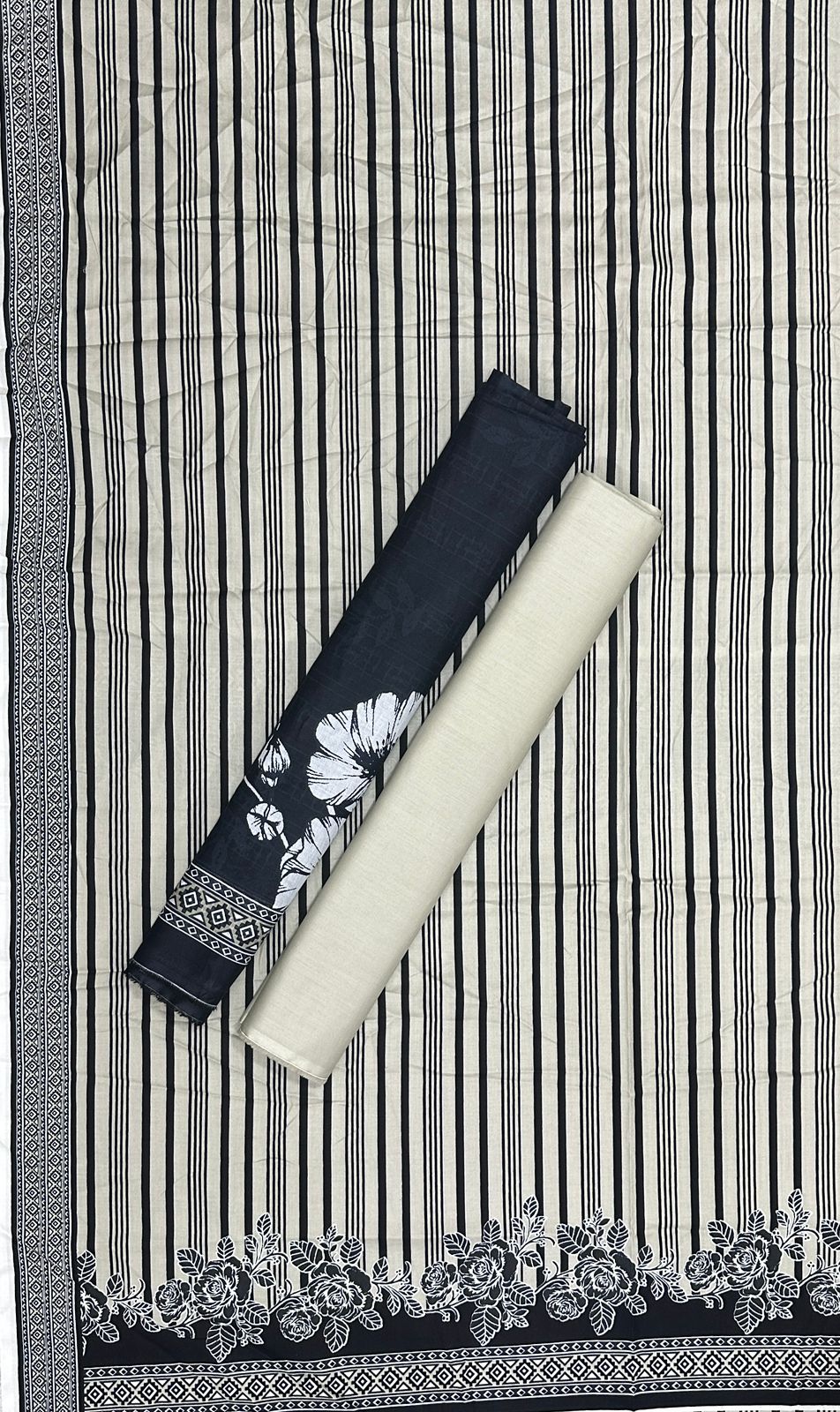 Bin Saeed | 3pc Unstitched Printed Khaddar Collection