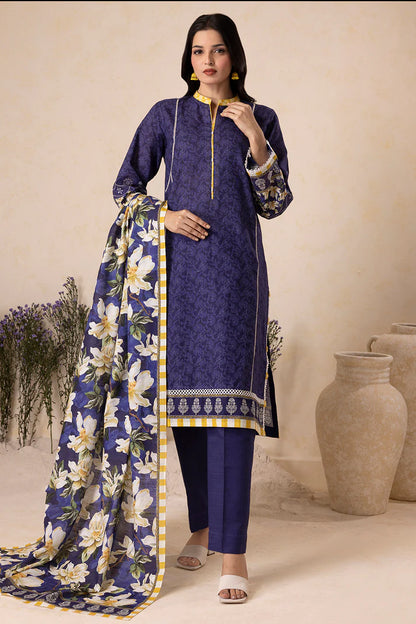 Zellbury | Unstitched 3 Pc Printed Printed Khaddar Collection