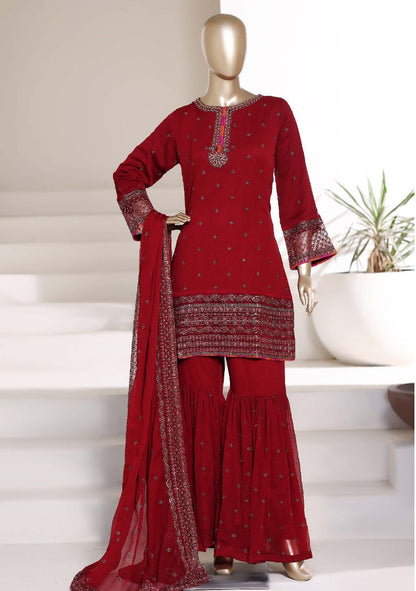 Sada Bahar | Stitch 3 Pc Embroidered Afsanay Luxury Chiffon Collection