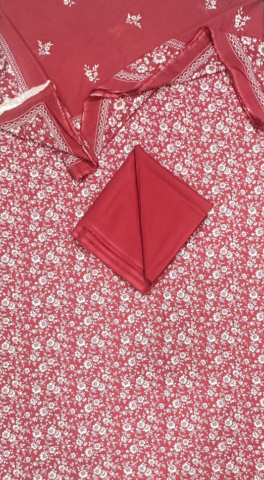 Bin Saeed | Unstitched 3pc Printed Cotton