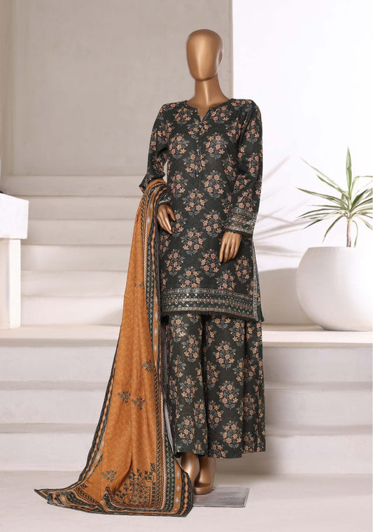 Sada Bahar | Stitched 3pc Malika Khaddar Embroidered Collection