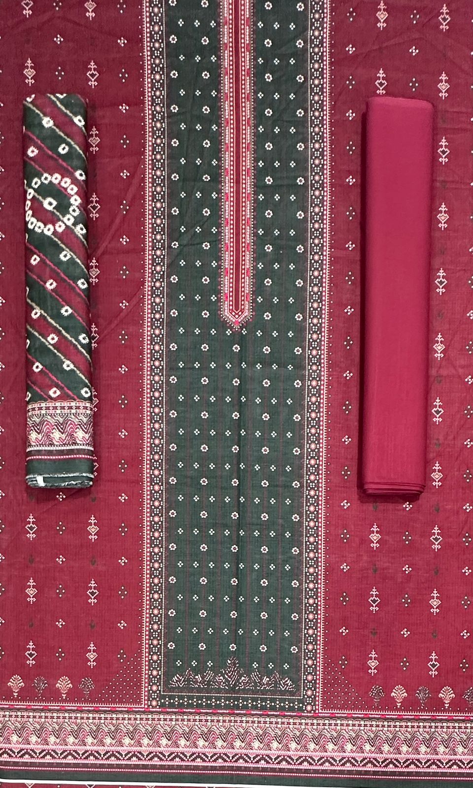 Bin Saeed | Unstitched 3PC Printed Khaddar Collection