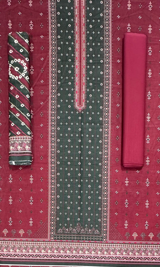Bin Saeed | Unstitched 3PC Printed Khaddar Collection