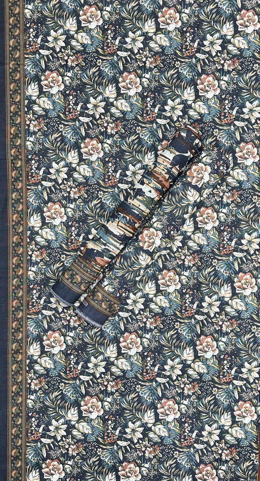 Bin Saeed | Unstitched 3PC Printed Khaddar Collection