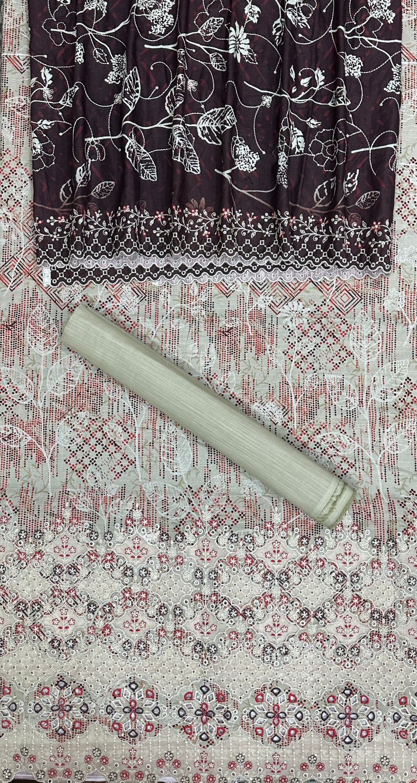 Riwayat | Unstitched 3pc Embroidered Khaddar Collection