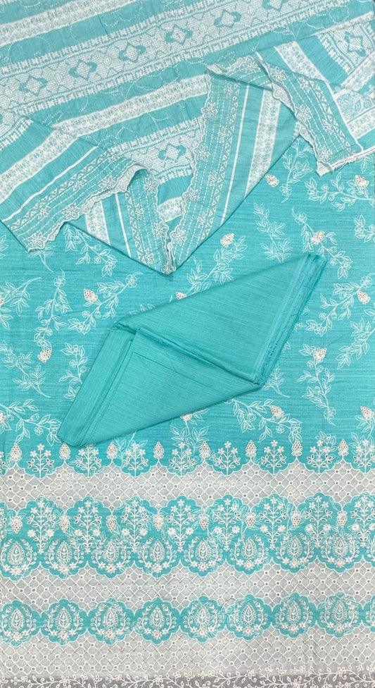 Riwayat | Unstitched 3pc Embroidered Khaddar Collection