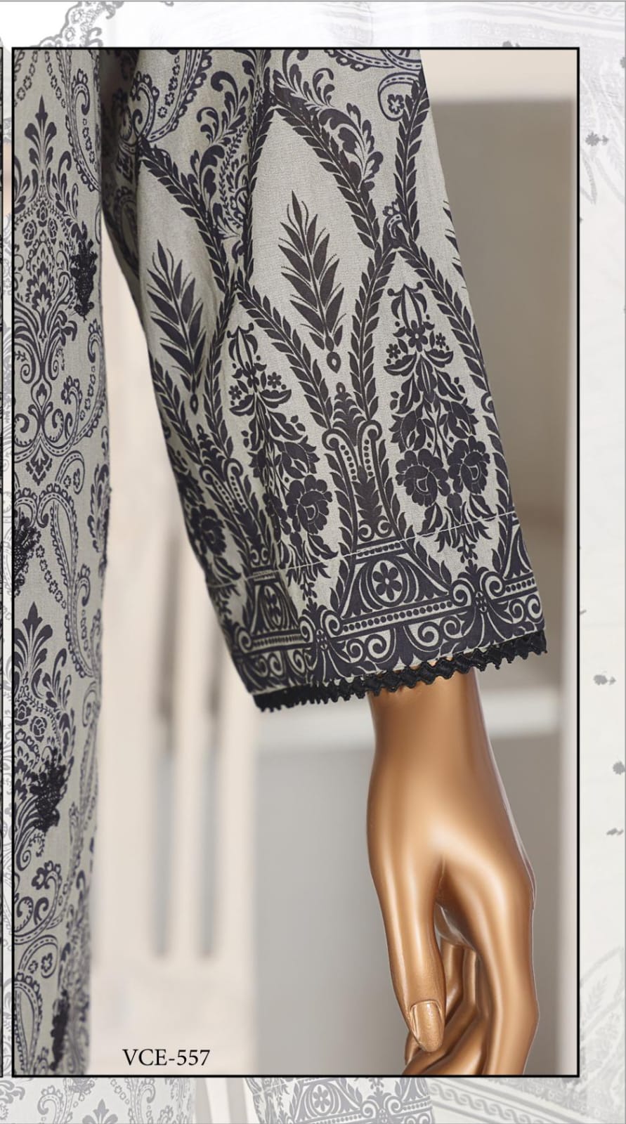 Venice By HZ | Unstitch 3 Pc Heavy Chikankari Embroidered Lawn Collection