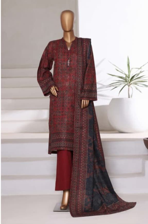Sada Bahar | Stitched Printed Khaddar