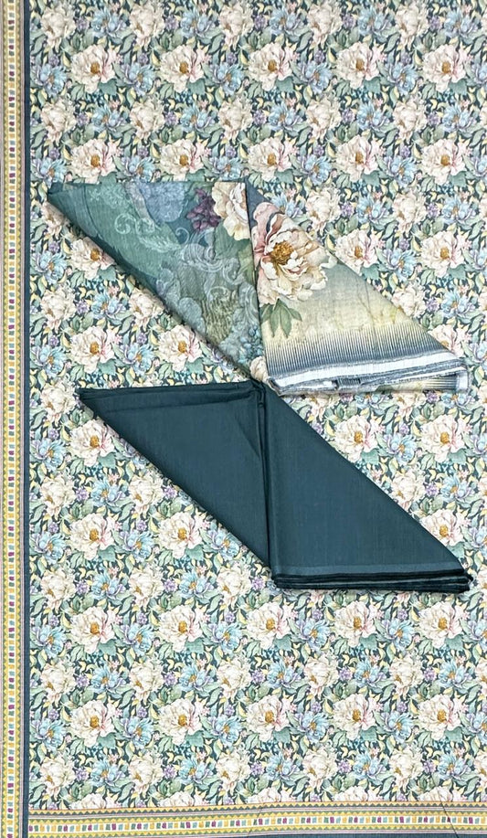 Bin Saeed | 3pc Unstitched Printed Khaddar Collection