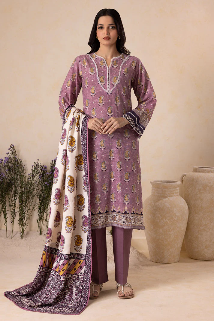 Zellbury | Unstitched 3 Pc Printed Printed Khaddar Collection